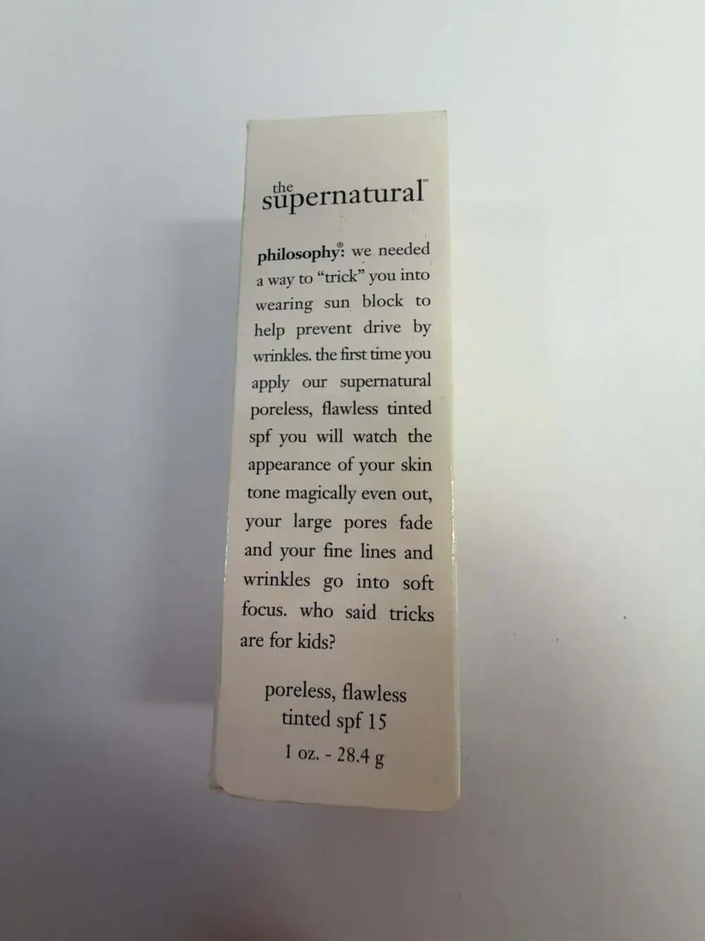 Philosophy The Supernatural Poreless Flawless Tinted SPF 15 Foundation